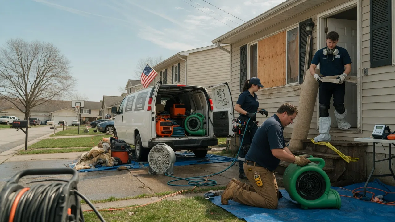 Water Damage Restoration in Sapulpa, OK near me